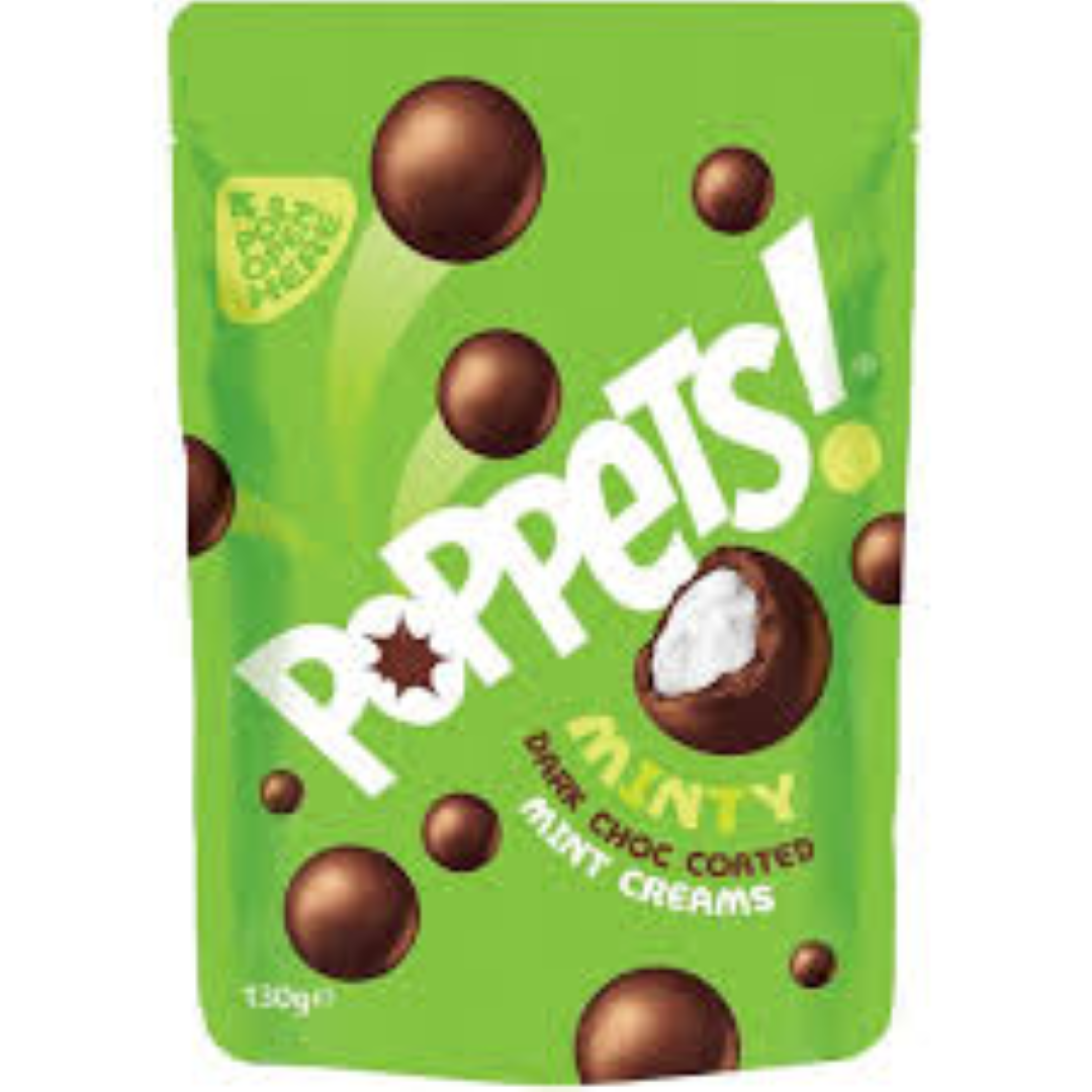 POPPETS MINTY 130G